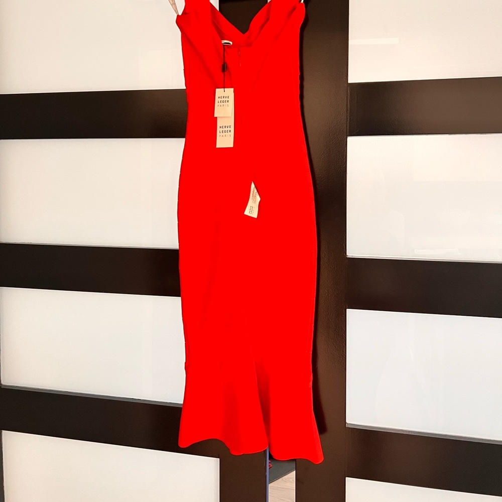 Herve coral poppy nwt